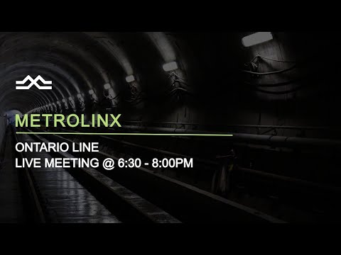 The Ontario Line - LIVE Meeting