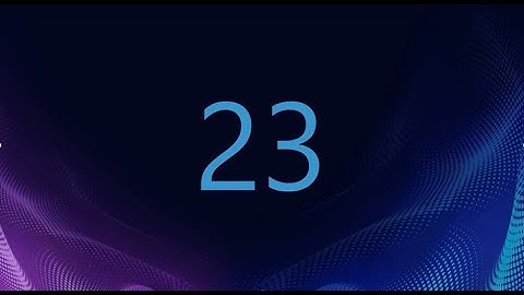 23 Second Timer Countdown Clock for 2023