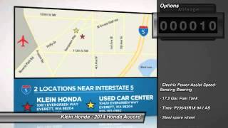 2014 Honda Accord Everett WA 30637