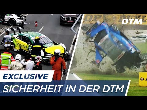 Crash bei 255km/h: So sicher sind die DTM-Autos!