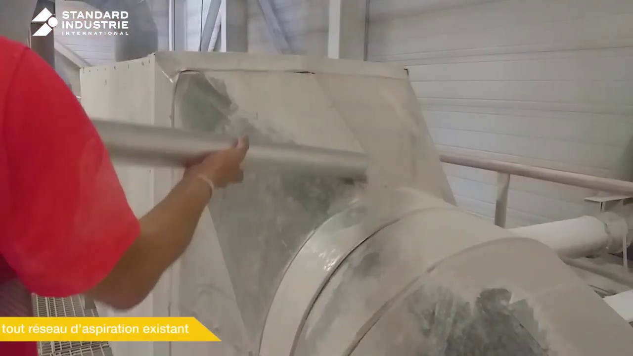 Groupe d'Aspiration Déplaçable - GAD sur silo