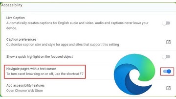 How to Enable or Disable Navigate Pages With Text Cursor in Microsoft Edge [Guide]