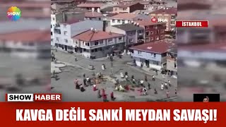 Kavga değil sanki meydan savaşı! Resimi