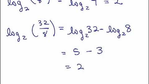 Logarithms 6 - Quotient Property of Logs