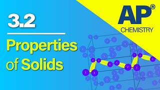 Ap Chemistry 3.2 Properties Of Solids Revision Video