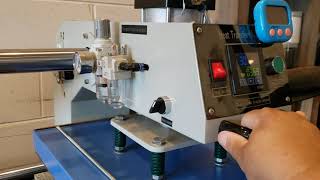 Details 16x24 Dual Pneumatic Sliding Heat Press Update