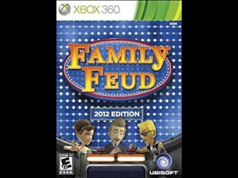 Xbox 360 Family Feud 12 Edition Original Run Game 1 Youtube