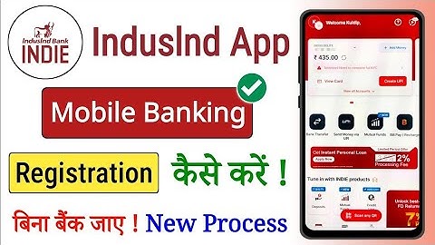How To Activate Indie Mobile App | INDIE Mobile App Register /Login | Indusind Bank INDIE App 
