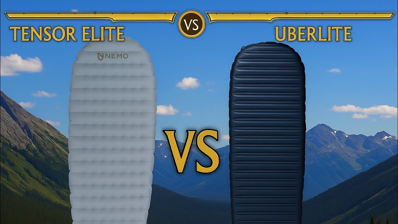 Битва гігантів: Therm-a-Rest UberLite vs NEMO Tensor Elite