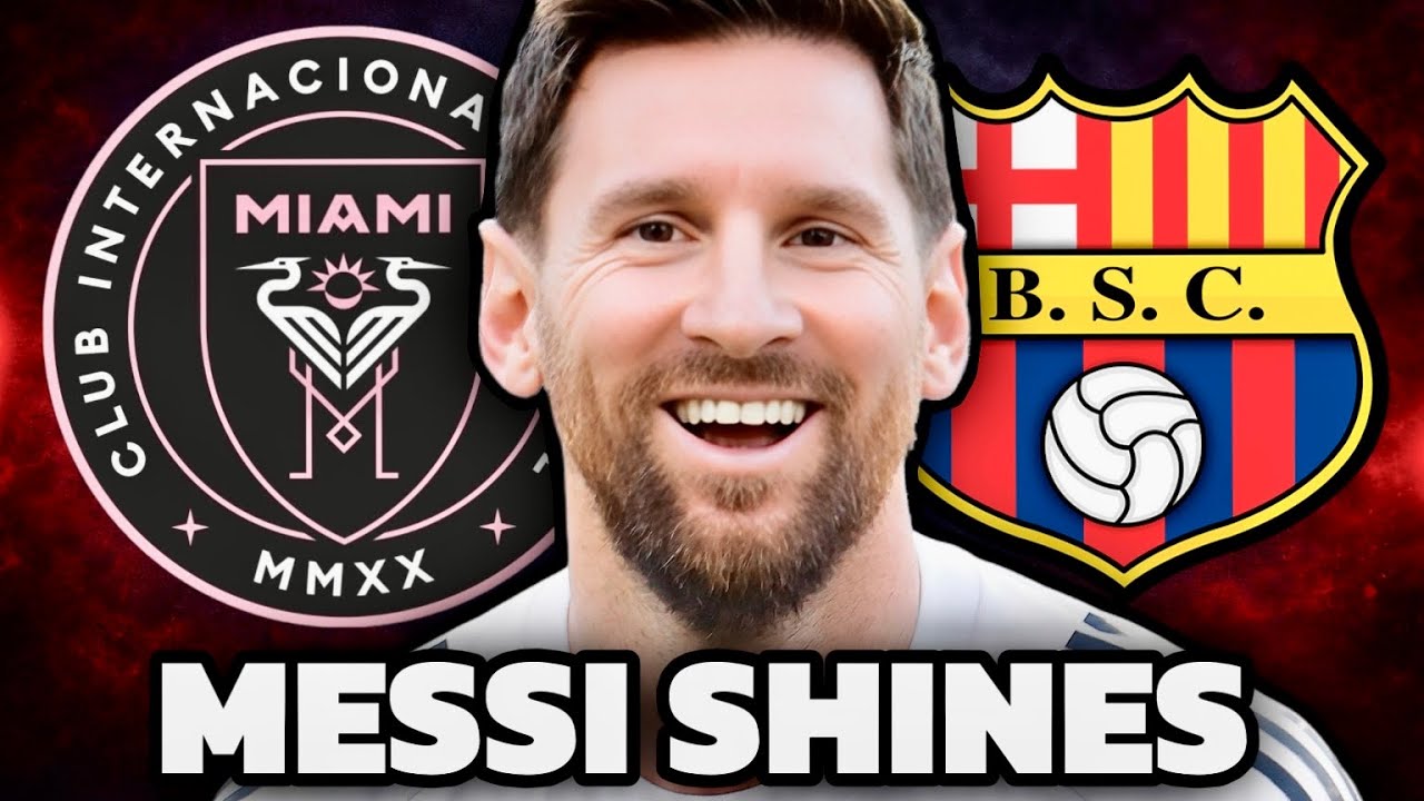 Inter Miami Draw with Barcelona SC 2-2 | Messi Shines!