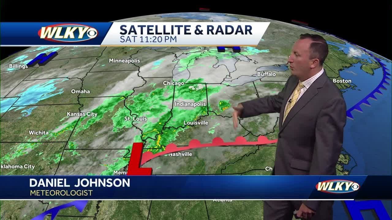 Rounds of soaking rain - YouTube
