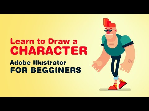Learn How to Draw Character in Adobe Illustrator PART 1