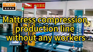 Automatic Mattress Roll Packing Machine Mattress Compression Machine Mattress Vacuum Machine Mattres