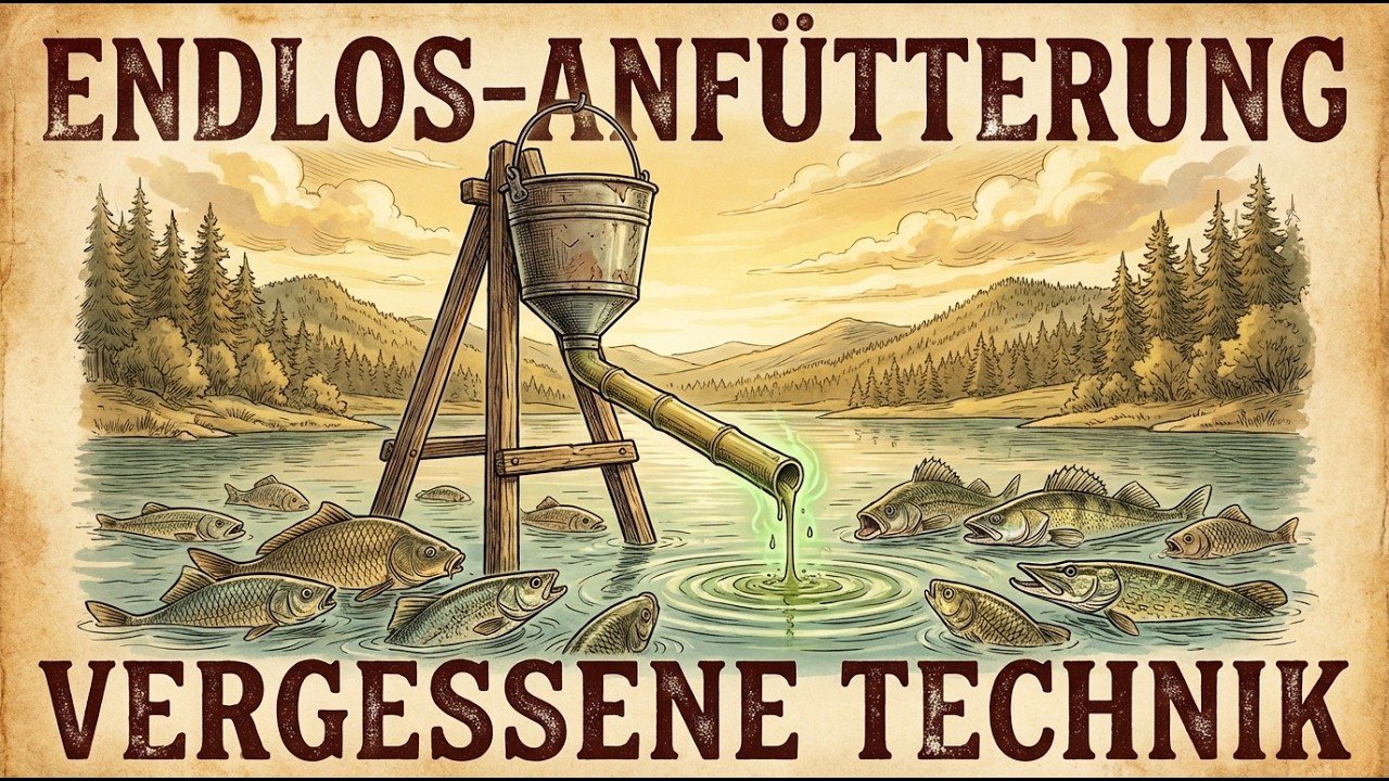 Baue Ein Dauerfutter-System Für 5€ — Alte Angler Nutzten Das Seit Jahrzehnten