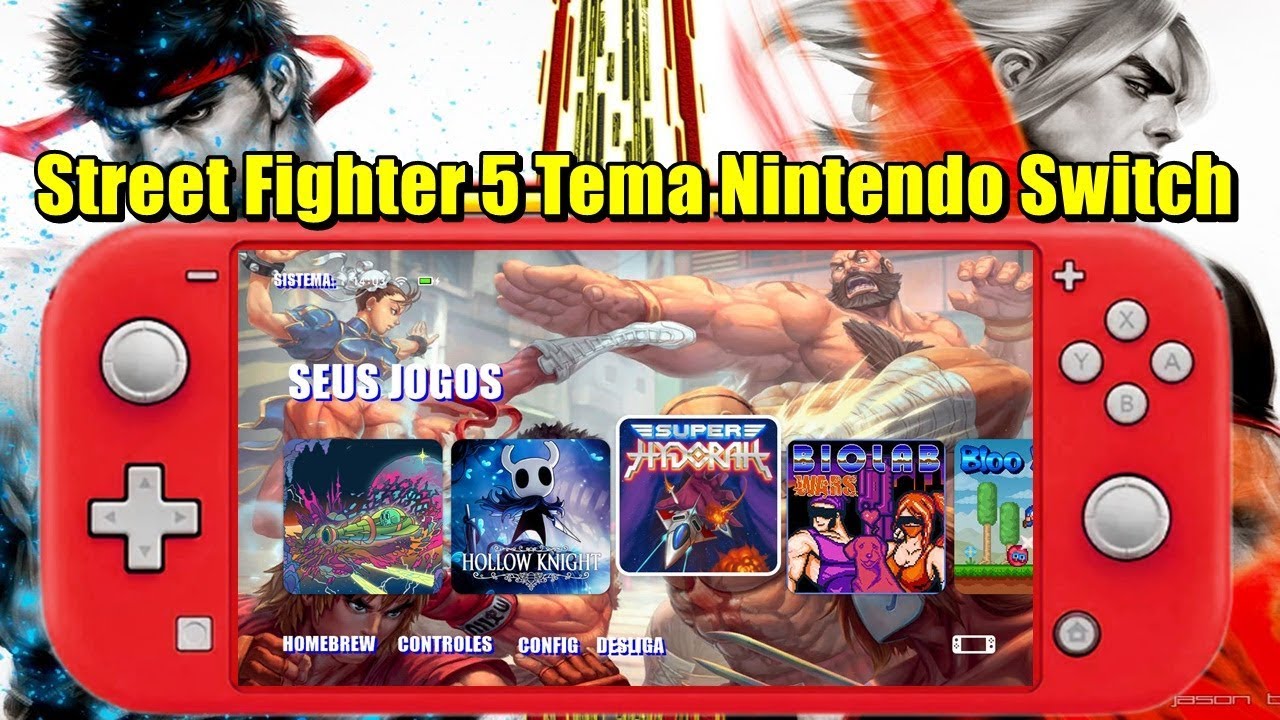 Street fighter 5 Tema Nintendo Switch - YouTube