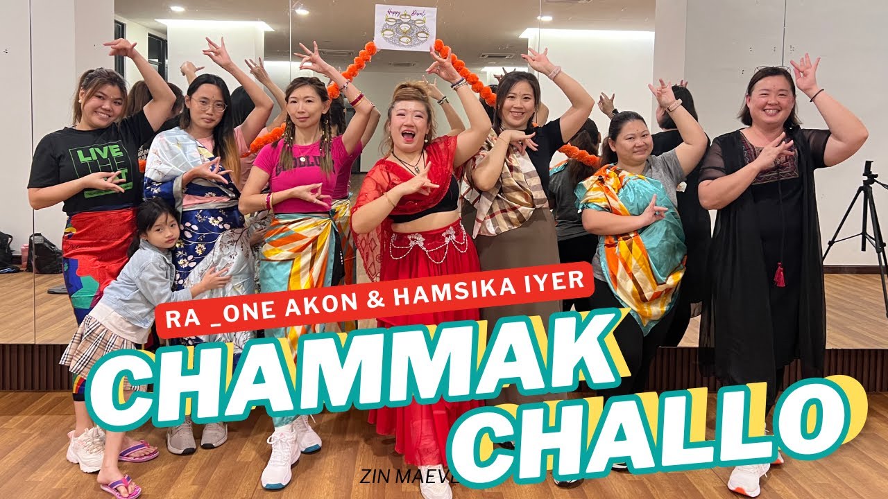 Chammak Challo -  Ra _one Akon & Hamsika Iyer by ZIN MAEVE 