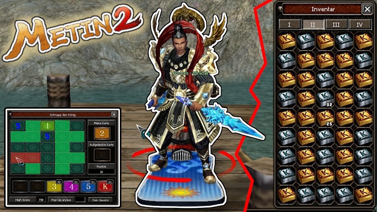 Metin2 Azrael | GOLDENE KÖNIGSBEUTE +TAKTIK | Let´s Play Metin2 DE mit ...