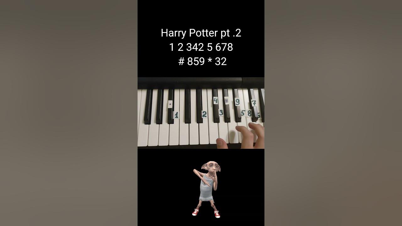 Harry potter on piano 🎹 easy tutorial YouTube