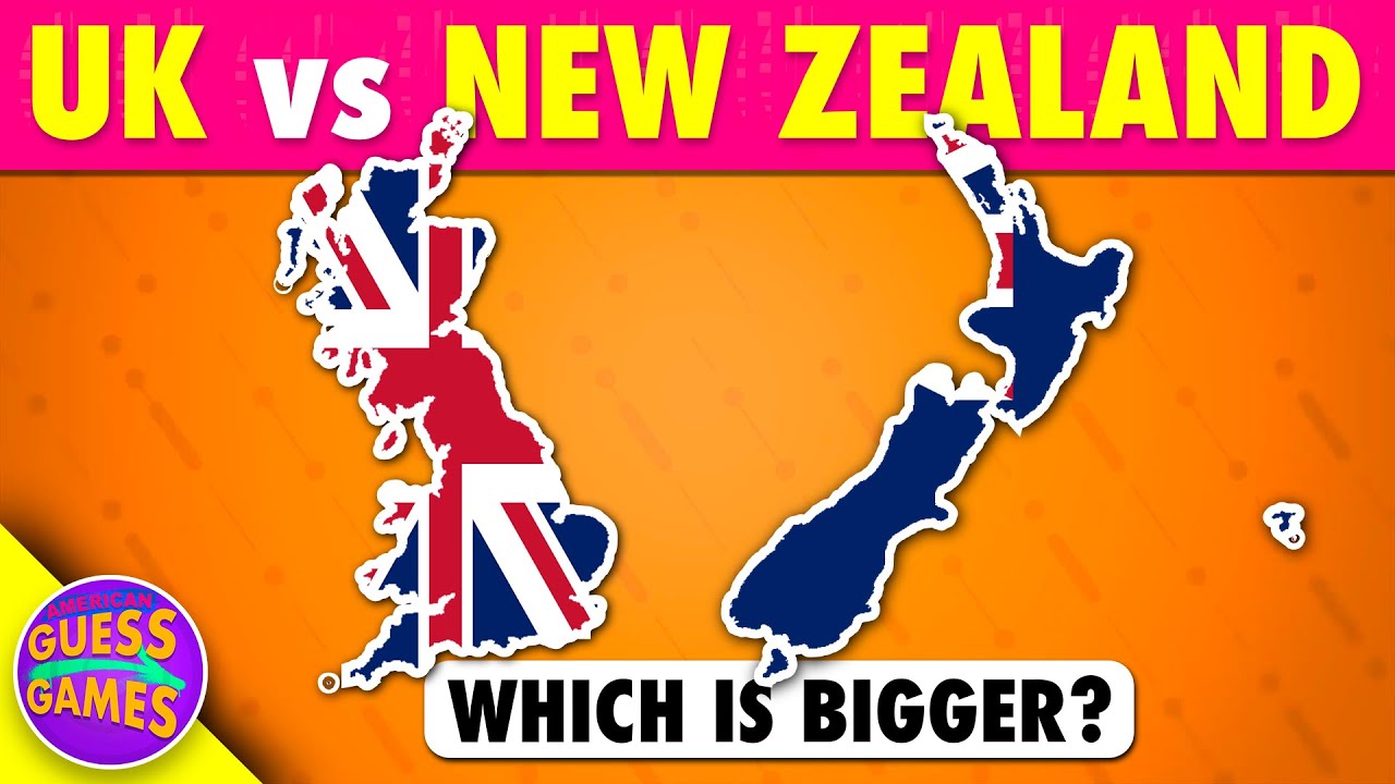 Who's Bigger? UK vs New Zealand and More! 