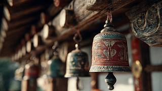 Silent Tibetan Bells Echo Therapy - Peaceful Resonance for Deep Focus & Inner Calm