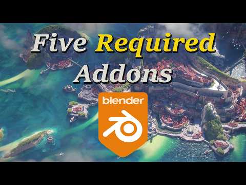 The 5 Blender Addons I Can’t Live Without