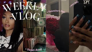 WEEKLY VLOG: STRIPPER VLOG, SUPERBOWL WEEKEND, NO WRIST BANDS, MONEY COUNTS, VALENTINES DAY & MORE