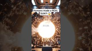 Humans made a REAL SUN?! 😱 Wait for the ending! 🤯 #shorts #sciencefacts