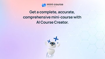 2-min. Quick Snapshot of AI Course Creator | AI-Assistant of Mini Course Generator