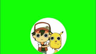 ✔️GREEN SCREEN EFFECTS: Ash and Pikachu - POKEMON