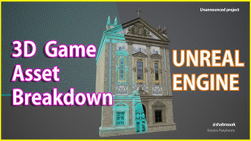 Modular Church Building wip, Unreal Engine