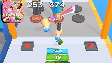 Slice Hit ​- All Levels Gameplay Android,ios (Part 65)