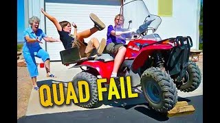 Epic QUAD Fails , funny moments and Crash