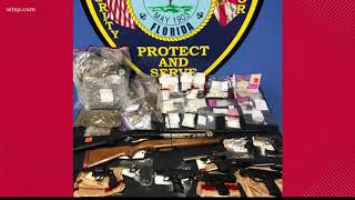Drugs, guns and cash seized in Bradenton bust