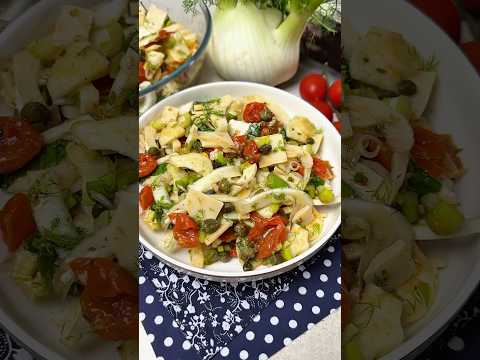 Anche una semplice insalata di finocchi può essere…. Buonissima! #food #ricetta