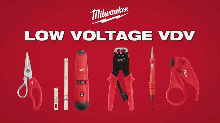 Milwaukee® Low Voltage VDV Hand Tools