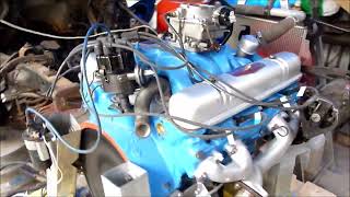 BUICK  Super 1955 - Fireball V8 - NAILHEAD 322 CI - RESTART  after RESTORATION  of the Engine