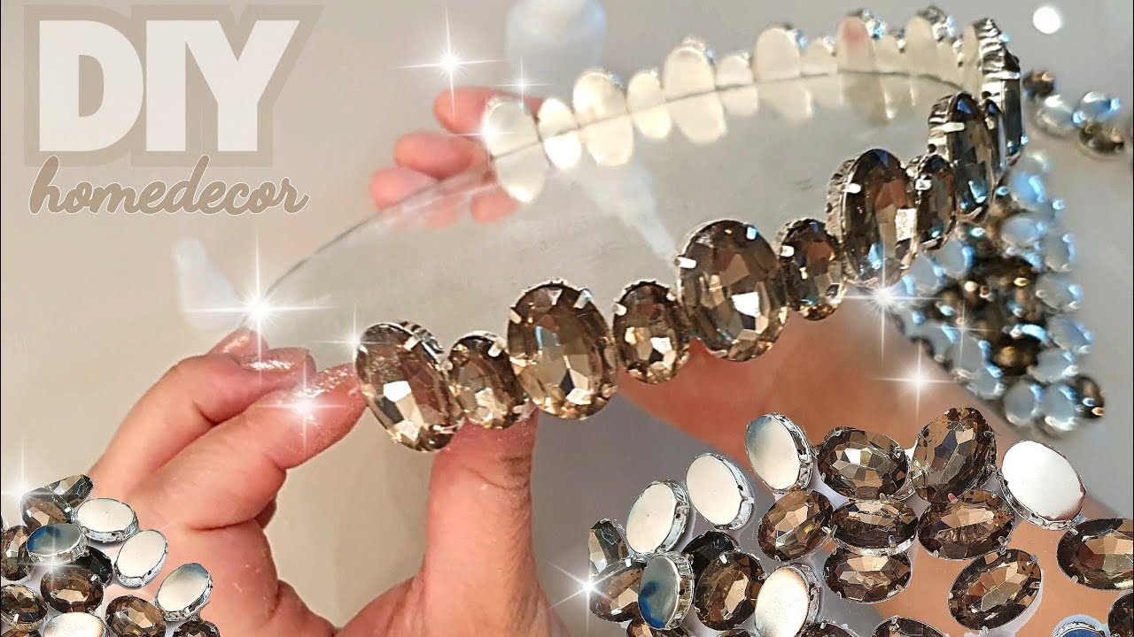 BANDEJA ESPELHADA FUMÊ | DIY SMOKE MIRRORED TRAY