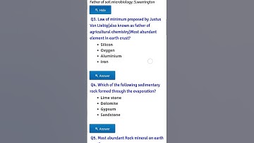 Top 10 Soil Science mcqs 🌾