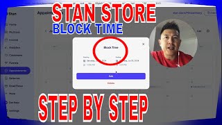 ✅  How To Block Schedule Time On Stan Store 🔴