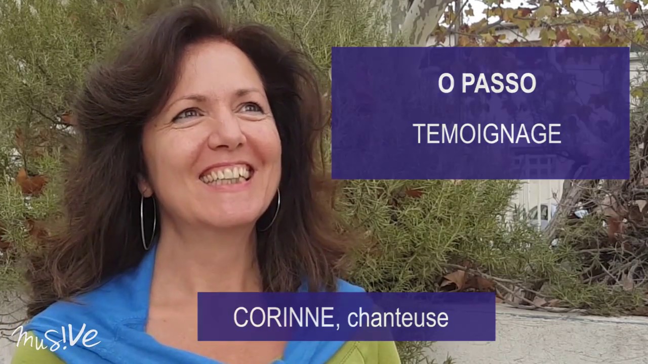O PASSO et le rythme : temoignage de Corinne, chanteuse - YouTube