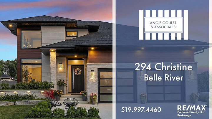 Welcome to 294 Christine in Belle River!