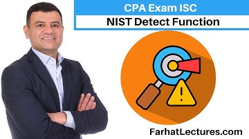 NIST Detect Function Explained | CPA Exam Cybersecurity Framework Made Easy