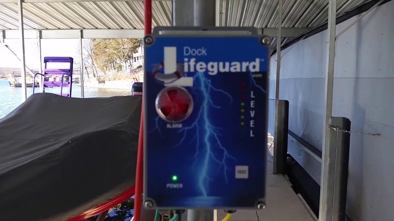 Dock Lifeguard Installation Test 18112442 YouTube