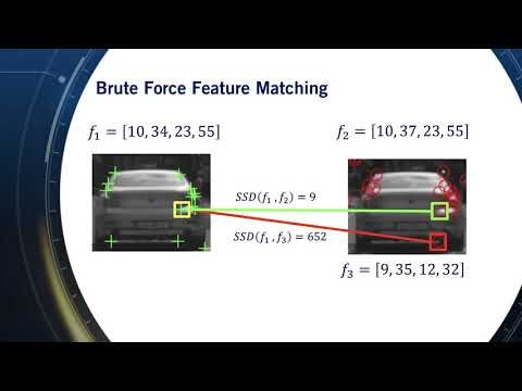 Lesson 3 Part 1: Feature Matching - Visual Perception for Self-Driving Cars