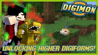 NEED MORE DIGITYPES &amp; HOW TO UNLOCK HIGHER DIGIVOLUTIONS! Minecraft Digimobs Tamers Episode 6