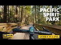 ASMR Cycling Pacific Spirit Park in Vancouver [HDR 4K 60fps Immersive Audio]