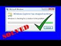 Windows 7/8/10: Windows Explorer Has Stopped Working FIX