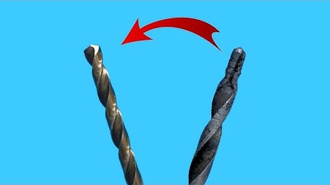 How To Sharpen A Drill in 3 Minutes!!Razor Sharp!!!