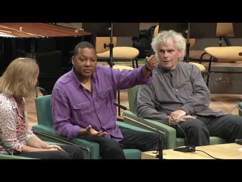 Simon Rattle and Wynton Marsalis in conversation