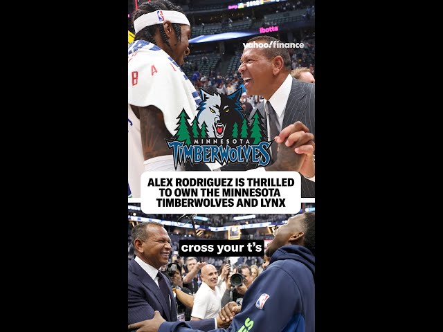 Alex Rodriguez "thrilled with the market of Minnesota." 🏀